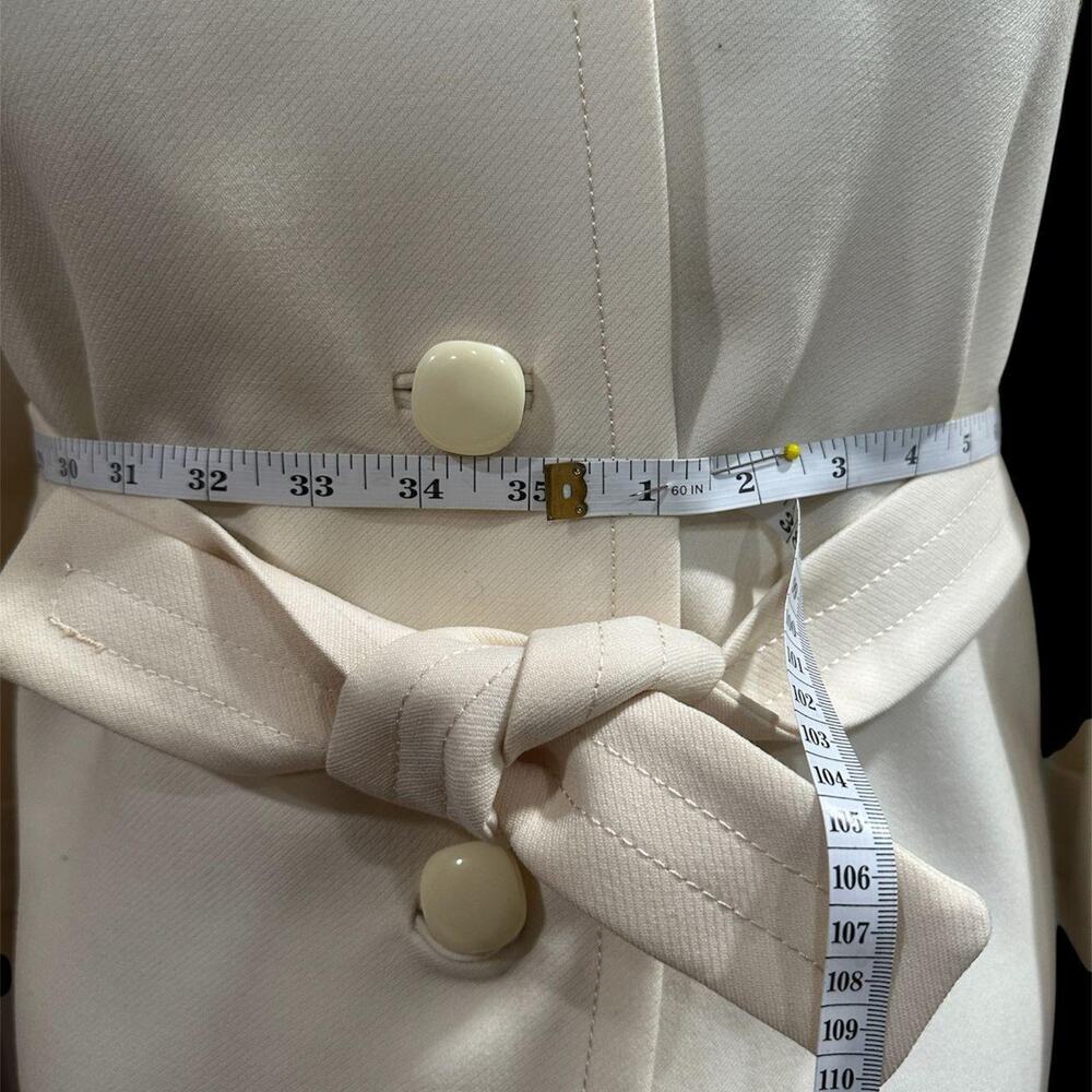 Vintage 60s mod trench coat - Picture 5 of 8